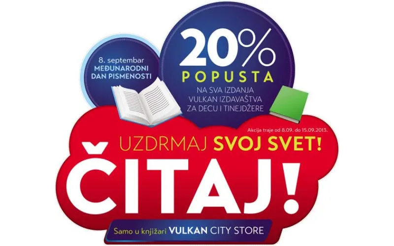 Uzdrmaj svoj svet! ČITAJ!