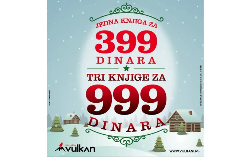 Novogodišnja 1 za 399 i 3 za 999 akcija