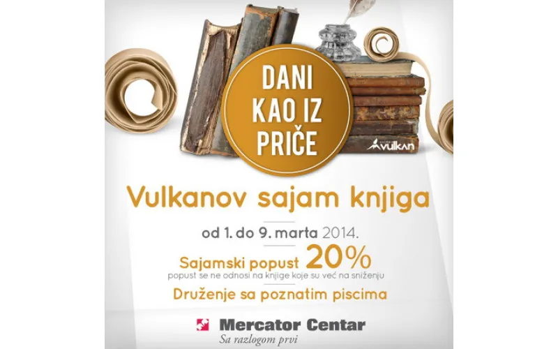 Dani kao iz priče - Vulkanov sajam knjiga