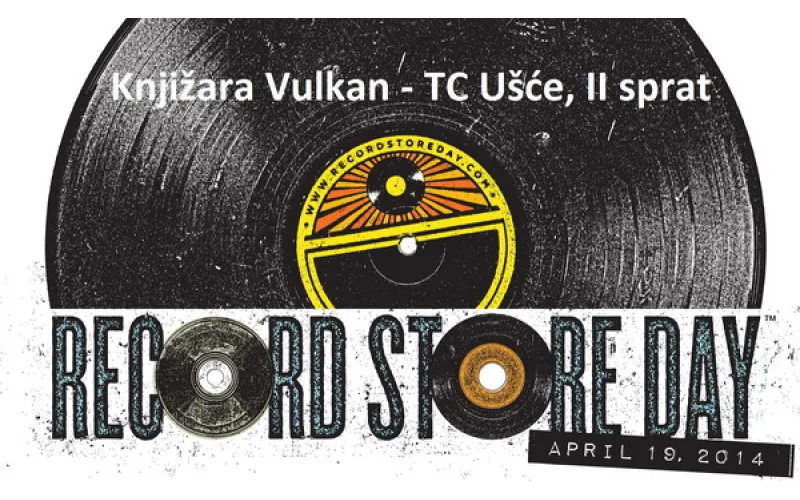 Record Store Day u knjižari Vulkan Ušće
