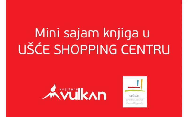 Mini sajam knjiga knjižara Vulkan u Ušće Šoping Centru