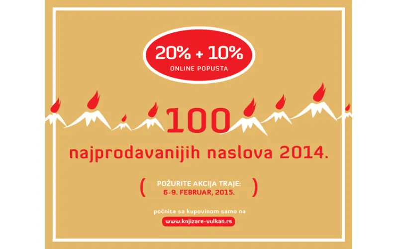 TOP 100 bestselera na velikom ONLINE popustu