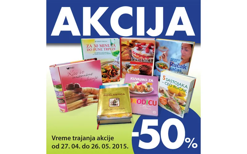 Veliki popust na kuvare u izdanju Mladinske knjige