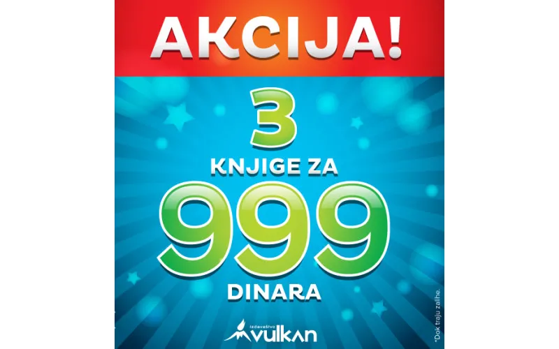 3 za 999 - novih 20 naslova na akciji