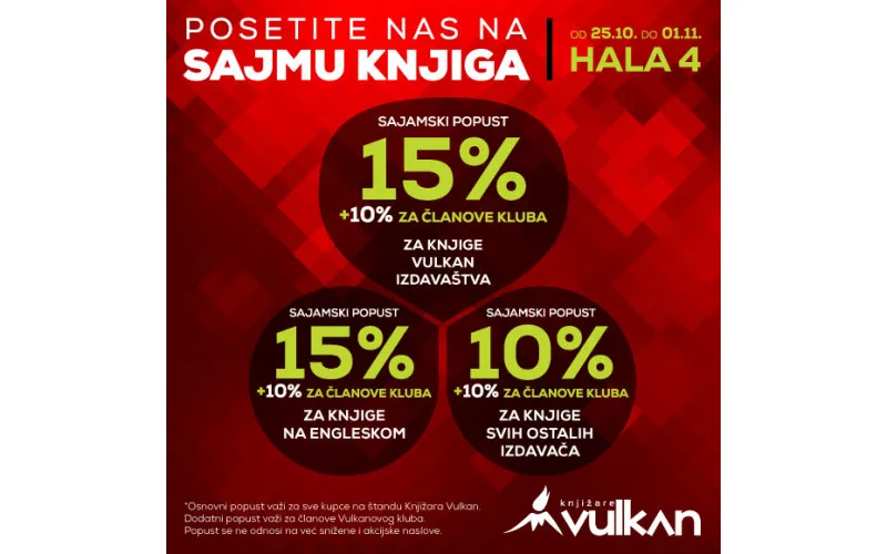 Posetite nas na SAJMU KNJIGA
