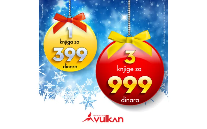 NOVA AKCIJA 1 za 399 i 3 za 999