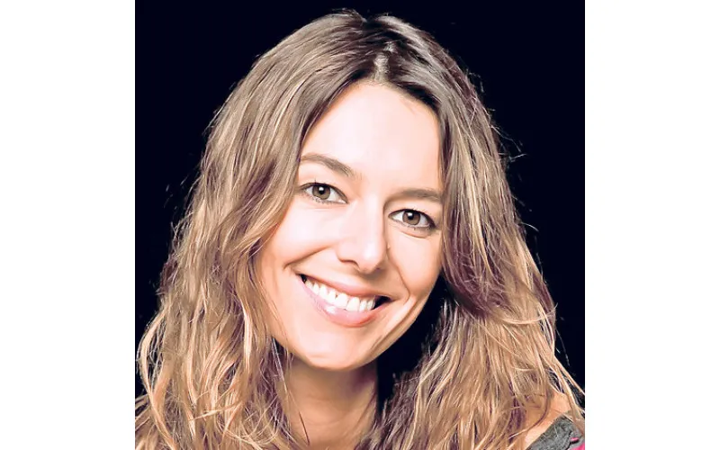 Aleksandra Poter u knjizari Vulkan Ušće