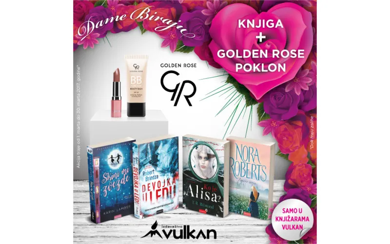 DAME BIRAJU - knjiga + Golden Rose poklon