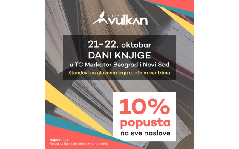 Dani knjige u Merkator centrima Beograd i Novi Sad