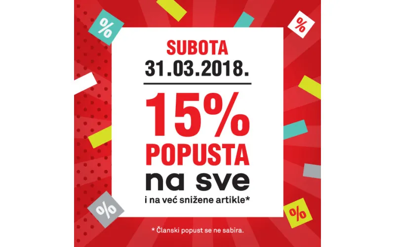 Veliki popust u knjižari Vulkan Ušće 31. marta