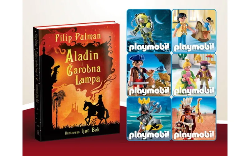 Knjiga Aladin + igračka na poklon