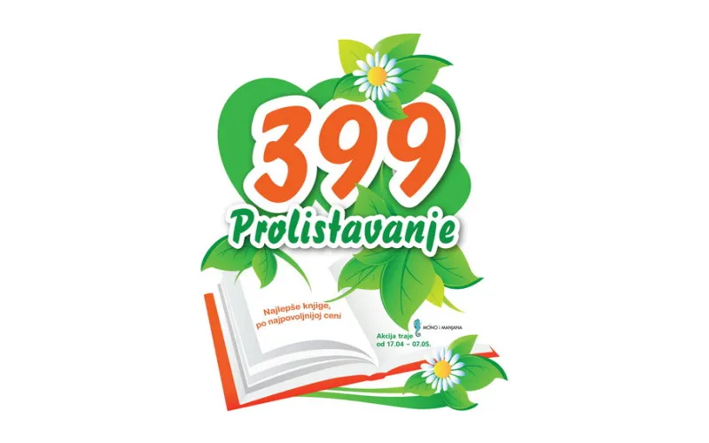 Prolistavanje, nova prolećna akcija - 10 naslova po ceni od 399 dinara