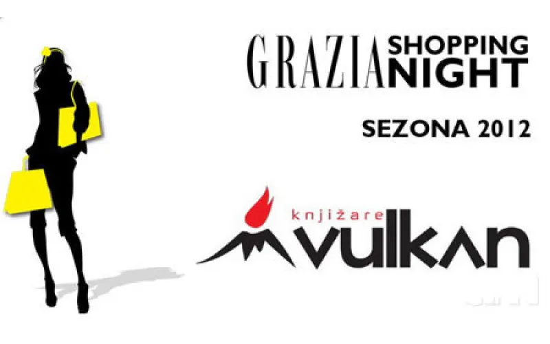 Knjižare Vulkan na Grazia Shopping Night manifestaciji