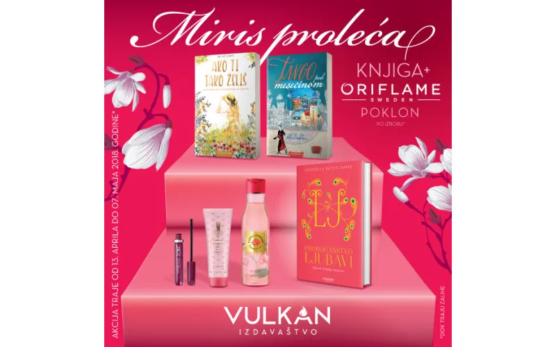 MIRIS PROLEĆA - KNJIGA + ORIFLAME POKLON