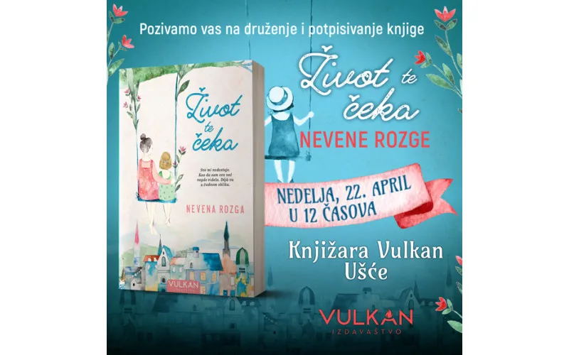 PROMOCIJA KNJIGE ŽIVOT TE ČEKA AUTORKE NEVENE ROZGE