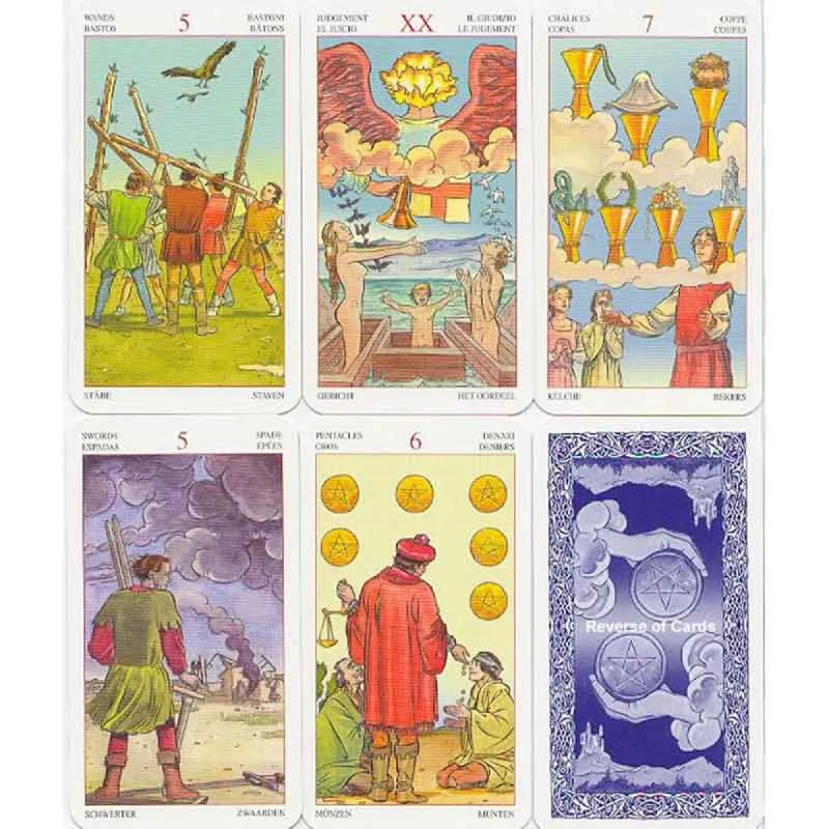 TAROT OF THE NEW VISION Mini - Gianluca Cestaro, Raul Cestaro ...