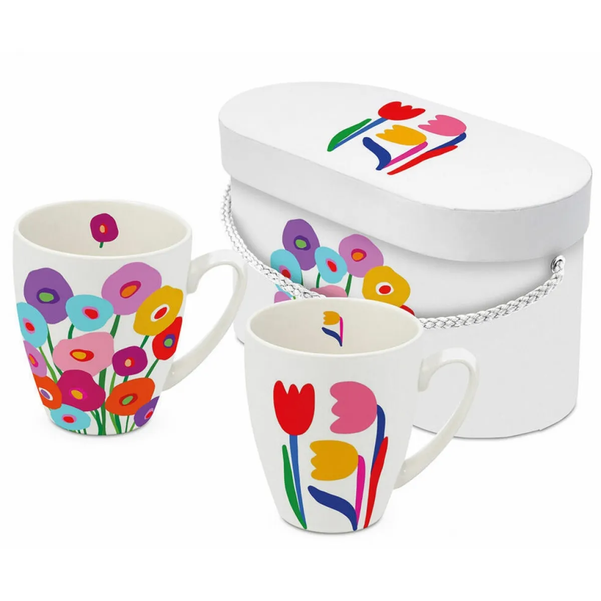 Set dve šolje SUPER BLOOM 350ml - | Knjižare Vulkan