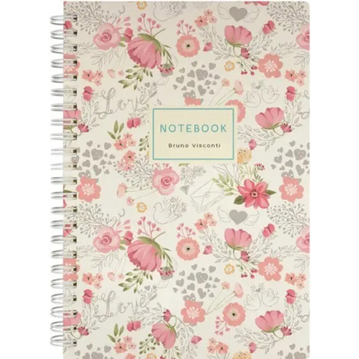 Notes A5 na linije LJUBAV - | Knjižare Vulkan
