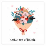 E-Gift kartica NAJBOLJOJ UČITELJICI 2000