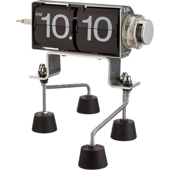 Retro stoni sat sa pokretnim brojevima 