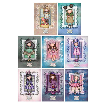 Sveska na kvadratiće A4 GORJUSS tvrd povez, 96L (više vrsta) 