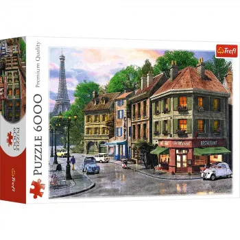 Puzzle 6000 STREETS OF PARIS 