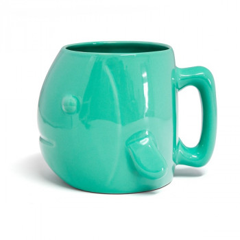 Keramička šolja  ZELENA RIBICA - 500ml 