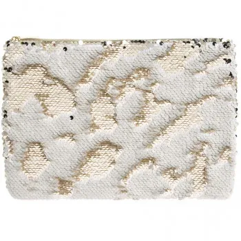 Neseser SEQUIN CLUTCH CHAMPAGNE & CRM 