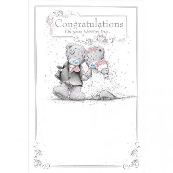 Čestitka za venčanje - Congratulations Me To You Bear 