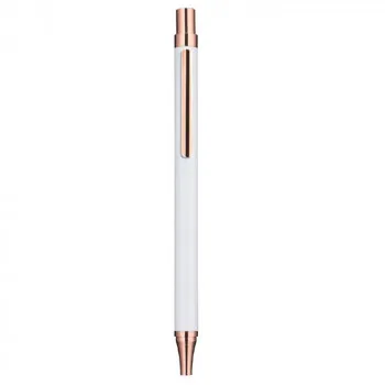 Hemijska olovka METALLIC WHITE 