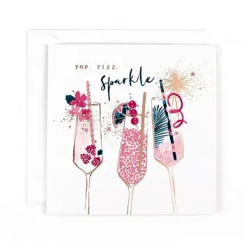 Čestitka : POP FIZZ SPARKLE 