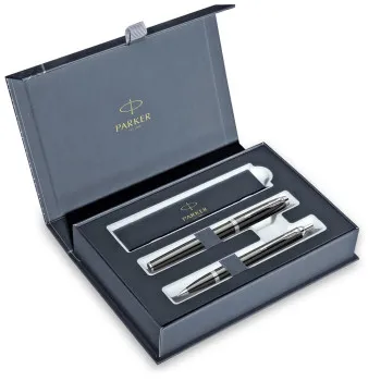 Poklon set PARKER ROYAL DUO IM Black CT (hemijska i roler) 