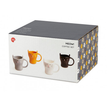 Set četiri šoljice za espresso MACE 90ml 