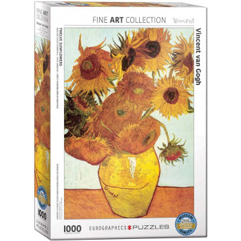 Slagalica TWELVE SUNFLOWERS BY VAN GOGH 1000 kom 