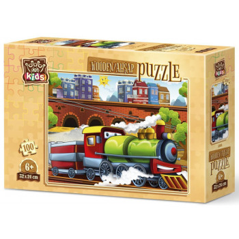 Drvena slagalica  WHERE DO WE CHOO-CHOO 