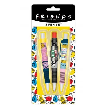 FRIENDS set tri hemijske olovke 