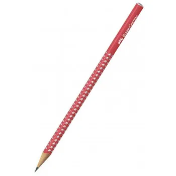 FABER CASTELL grafitna olovka SPARKLE CANDY - CRVENA 
