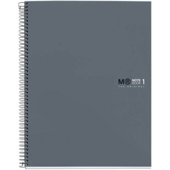 Sveska sa spiralom A5  GRAPHITE (na kvadratiće) 