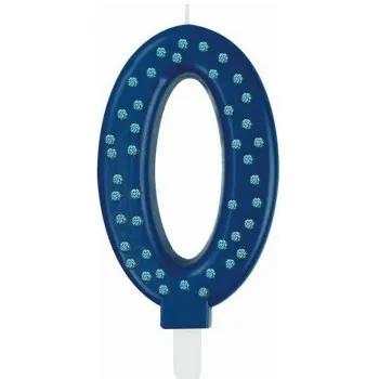 Rođendanska svećica BROJ 0 