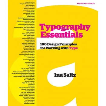 TYPOGRAPHY ESSENTIAL 100 Design Principles for Working with Type 