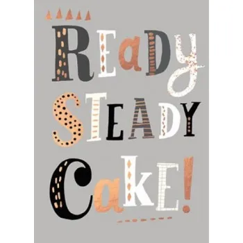 Rođendanska čestitka READY STEADY CAKE 