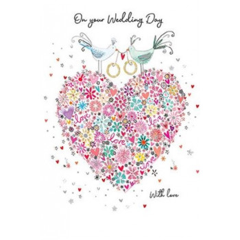 Čestitka za venčanje SRCE 