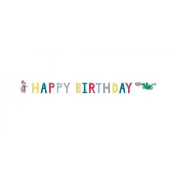 Dekoracija Happy Birthday 160 x 15 CM 