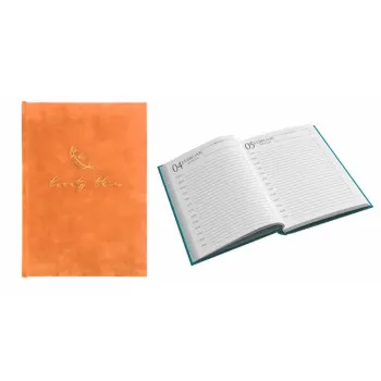 Plišana agenda B5, 120 listova, tvrde korice 