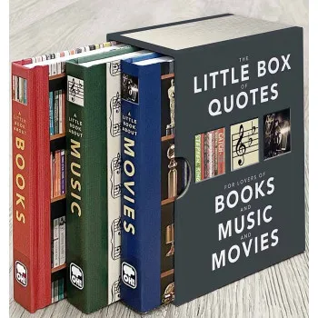 THE LITTLE BOX OF QUOTES For Lovers of Books, Music and Movies 
