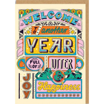 Rođendanska čestitka ANOTHER YEAR FULL OF HAPPINESS 