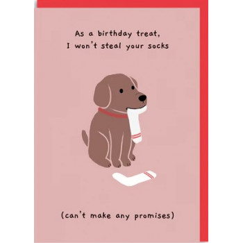 Rođendanska čestitka STEAL YOUR SOCK 