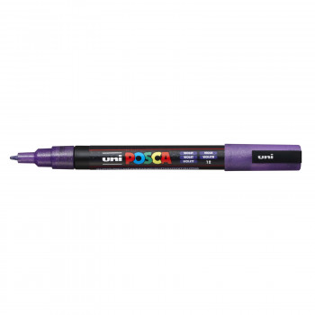 MARKER POSCA LJUBIČASTI SA ŠLJOKICAMA 