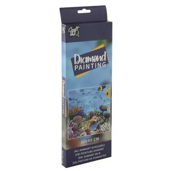 Slikanje cirkonima DIAMOND PAINTING 30x40 cm Podvodni svet 