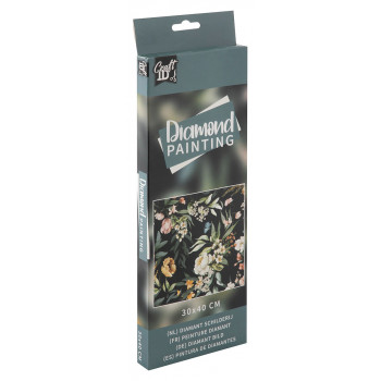 Slikanje cirkonima DIAMOND PAINTING 30x40 cm Cveće 